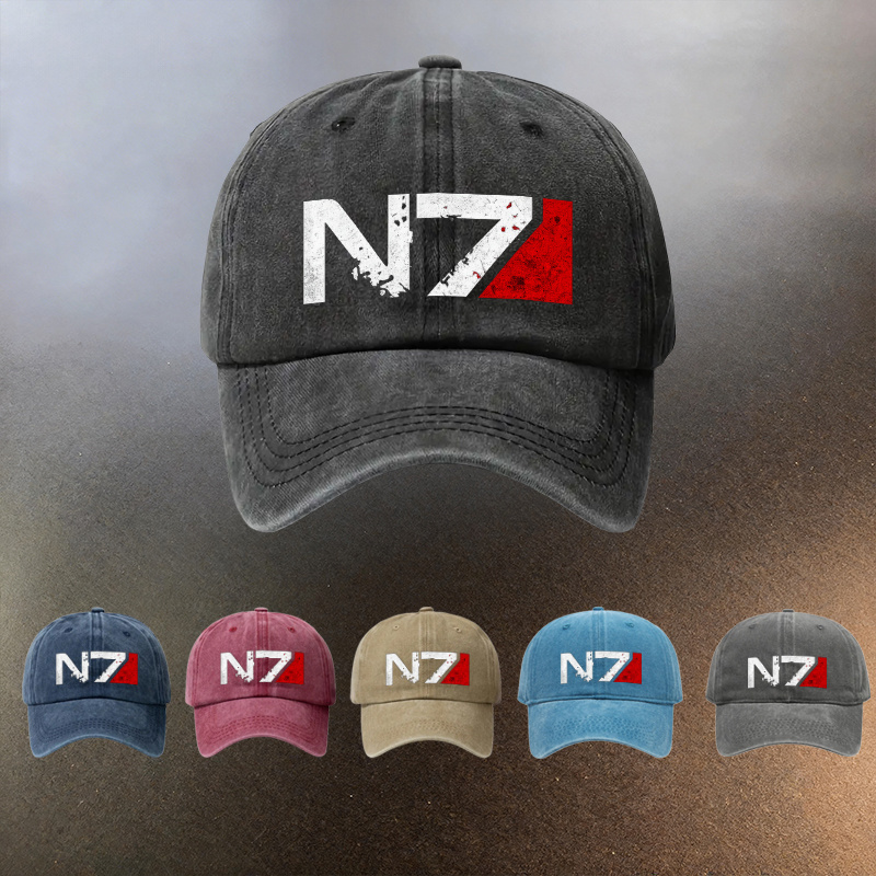 Street Fashion Essentials - N7 Washed Cap, Casual Outing Sunshade