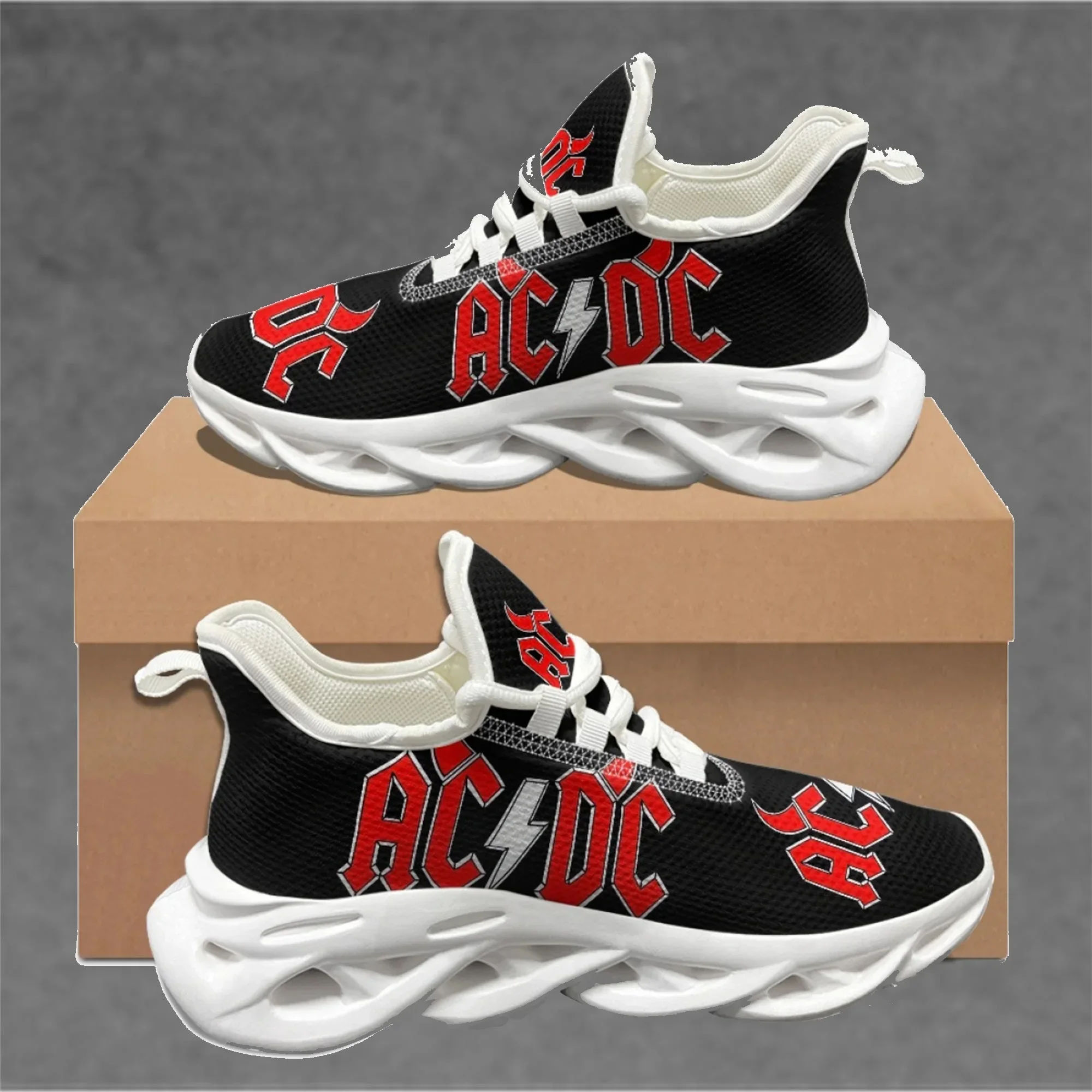 Street Fashion Trends - AC Rock Band Design Fashion Casual