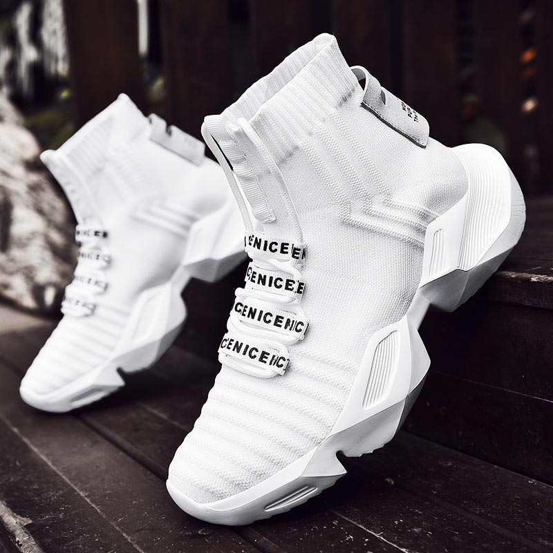 Street Fashion Online Shopping - Plus Size High Top Massive Sports