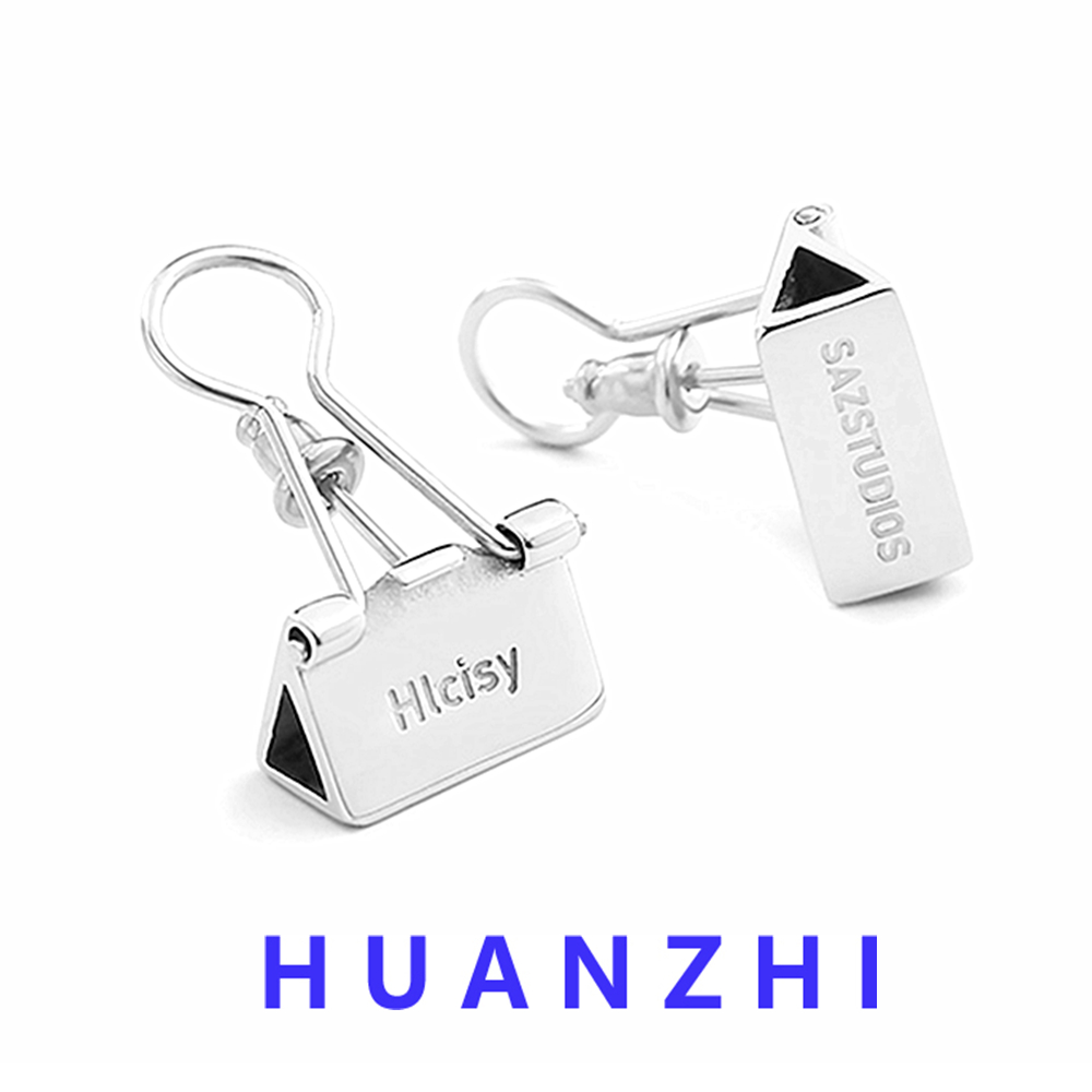 Street Fashion Earrings - HUANZHI 2022 New Punk Creative Dovetail