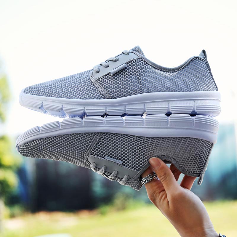 Street Fashion Online Shopping - Big Size Summer Breathe Mens Sneakers