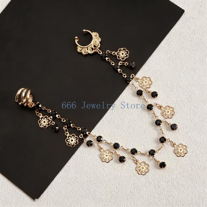 F2TD Punk Street Style Tassels - Street Fashion Earrings ulasan dan harga