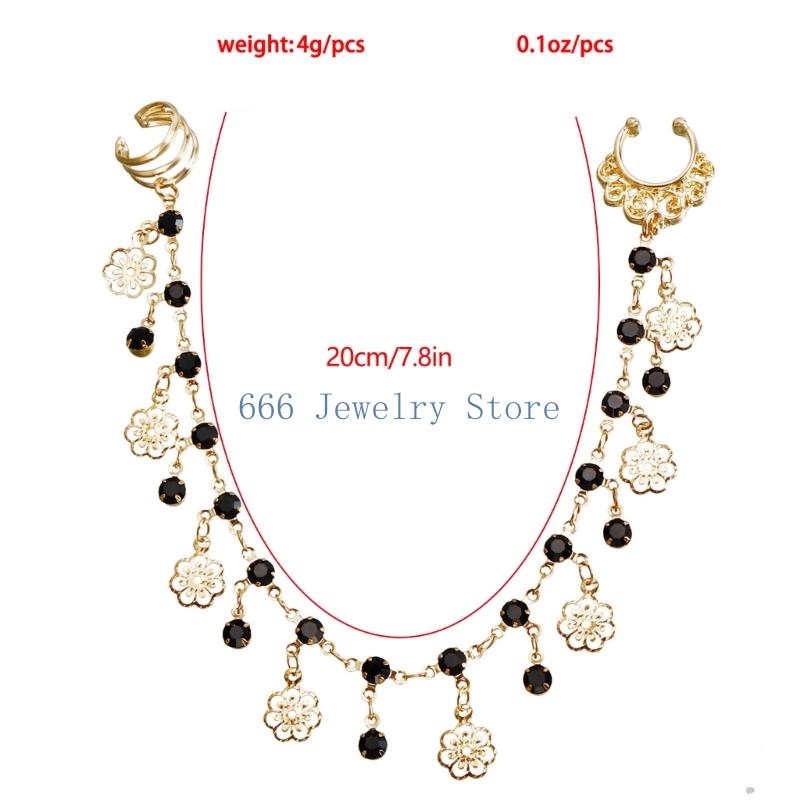 F2TD Punk Street Style Tassels - Street Fashion Earrings ulasan dan harga