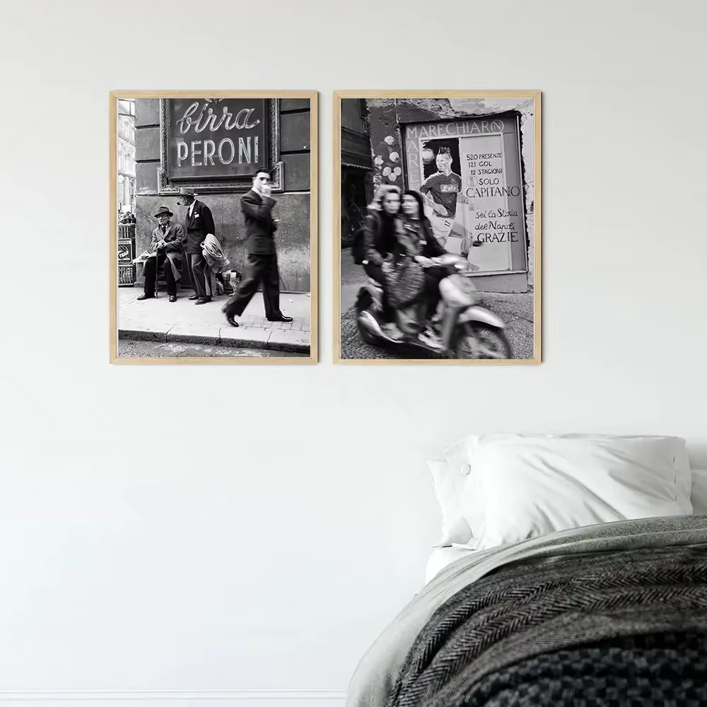 Fashion Black And White Vintag - Street Fashion Paris ulasan dan harga