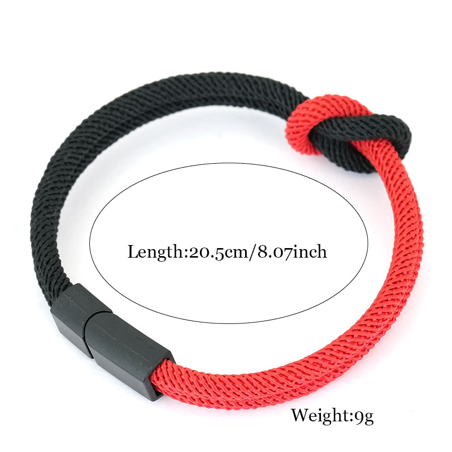 5 Styles Men Rope Bracelet Tru - Street Fashion Of Milan ulasan dan harga