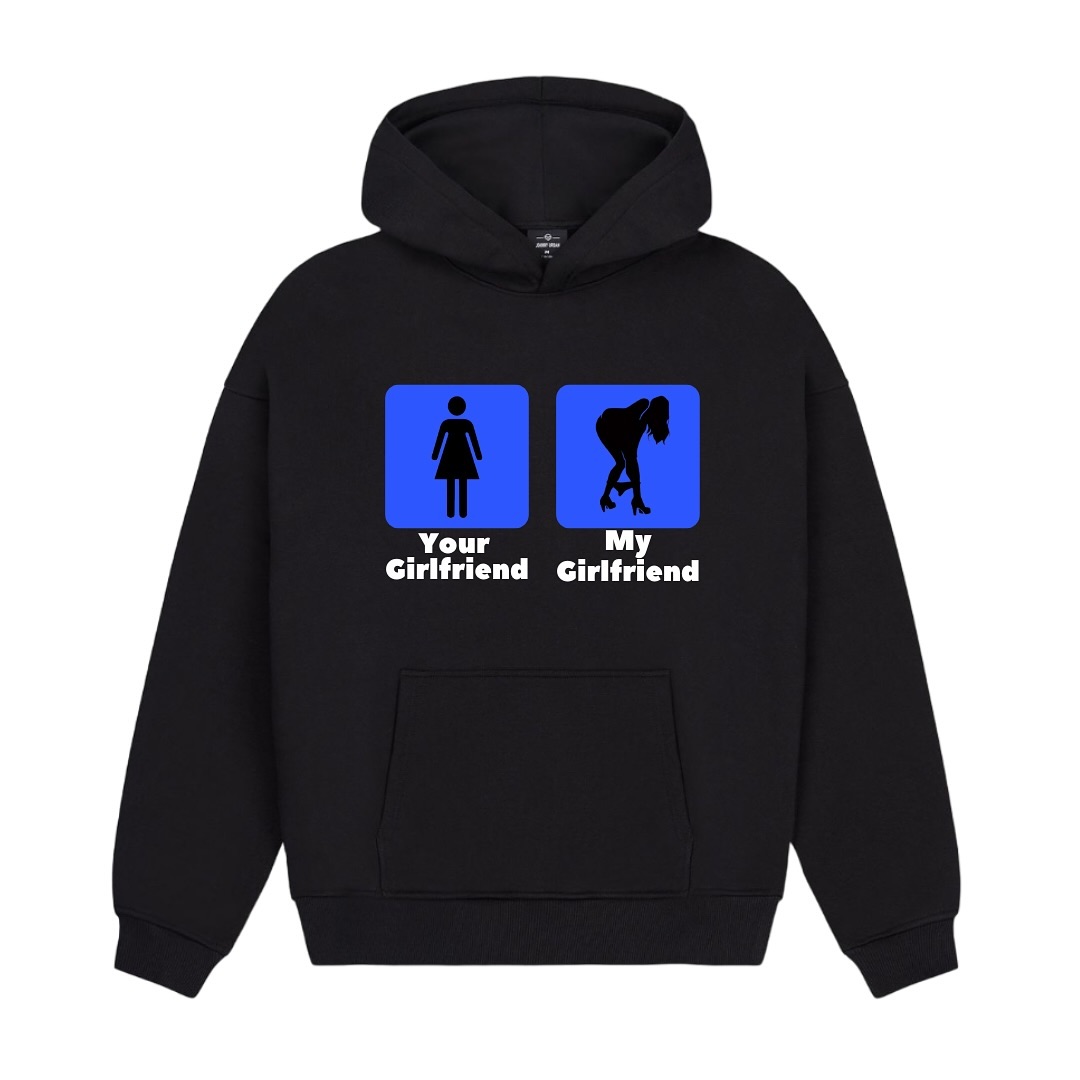 Your Girl Vs My Girl Hoodie Fa - Street Fashion Vs Streetwear ulasan dan harga
