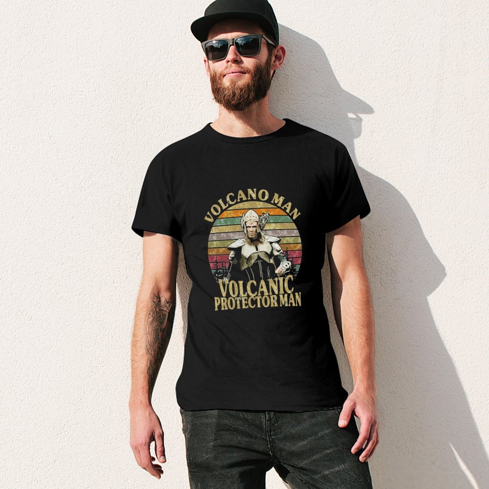 Volcano Man Essential T-Shirt  - Street Fashion Essentials ulasan dan harga