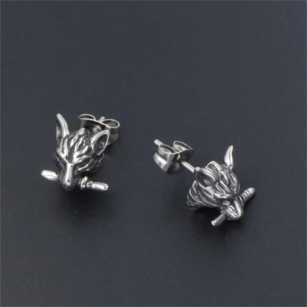 New Simple Men and Women Fashi - Street Fashion Earrings ulasan dan harga