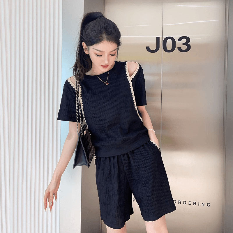 Korean Fashion Off Shoulder T- - Street Fashion In Korea ulasan dan harga