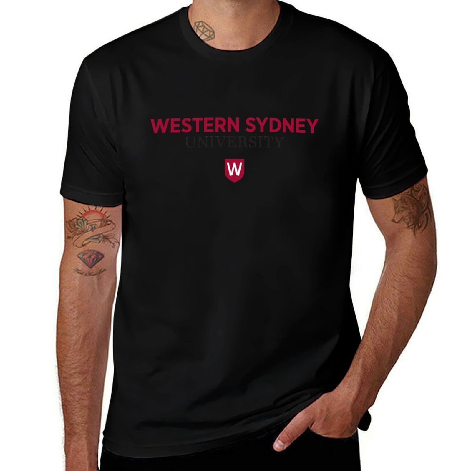 Western Sydney University T-Sh - Street Fashion Sydney ulasan dan harga