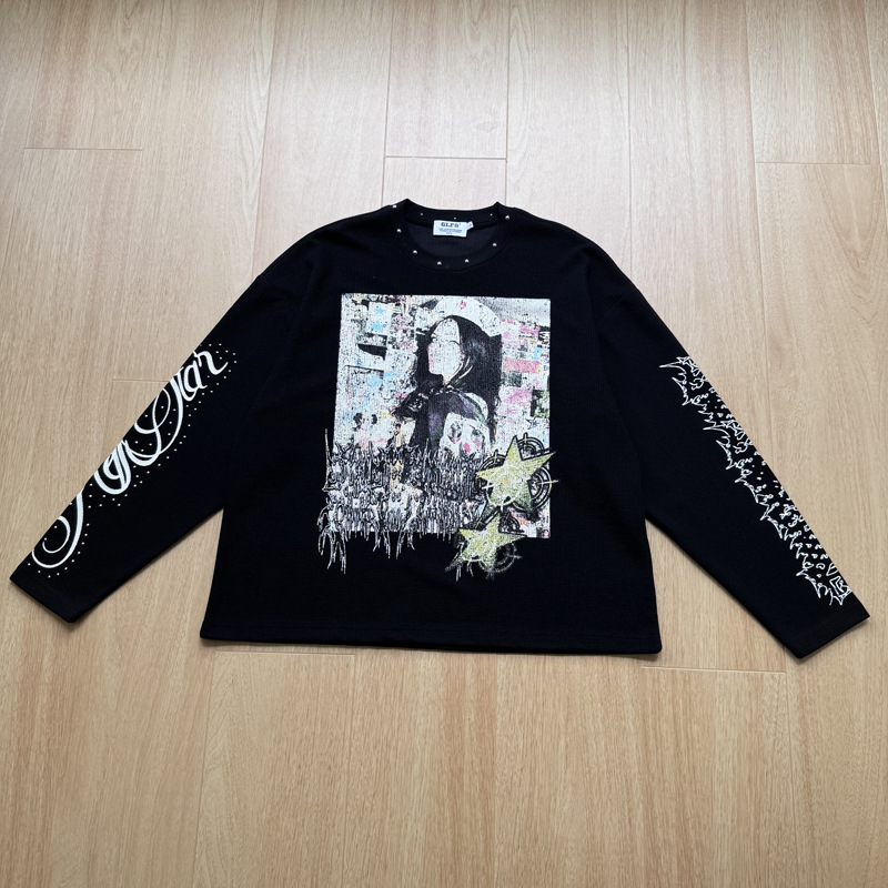 Men's High Street Graffiti T S - Street Fashion China ulasan dan harga