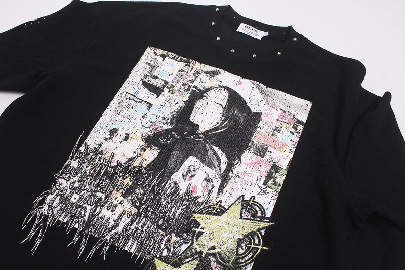 Men's High Street Graffiti T S - Street Fashion China ulasan dan harga