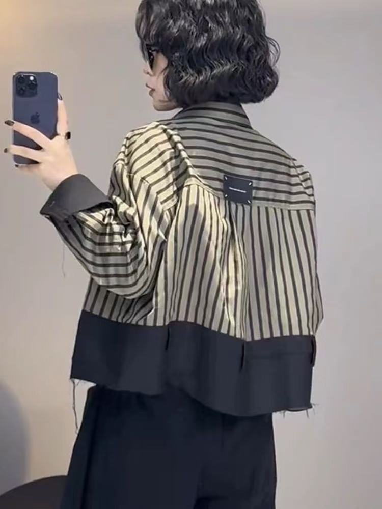 Retro Design Short Jackets Shi - Street Fashion In Korea ulasan dan harga