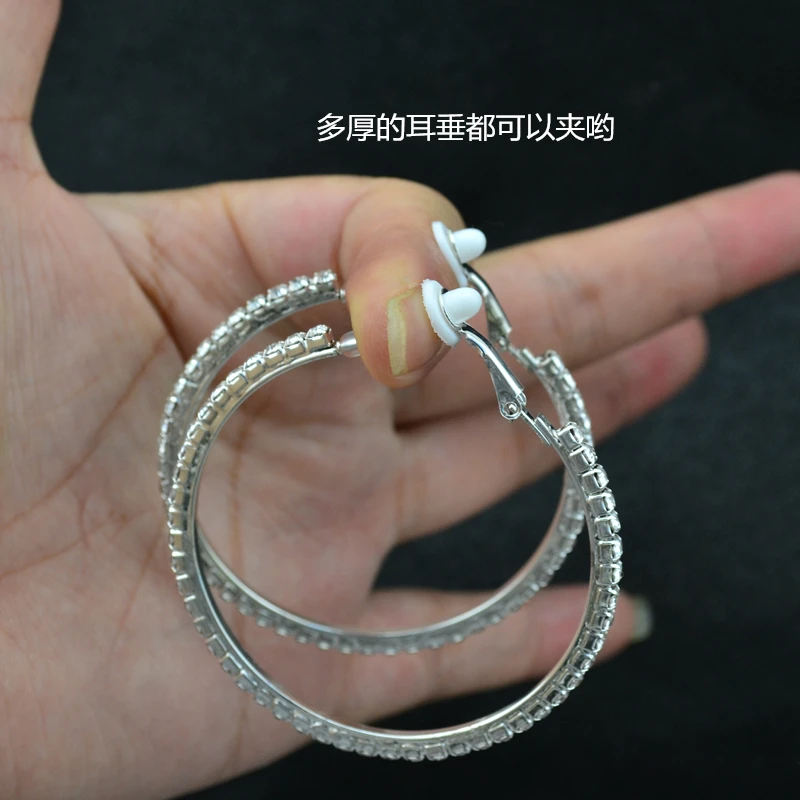 Clip on Earrings for Women No  - Street Fashion Earrings ulasan dan harga