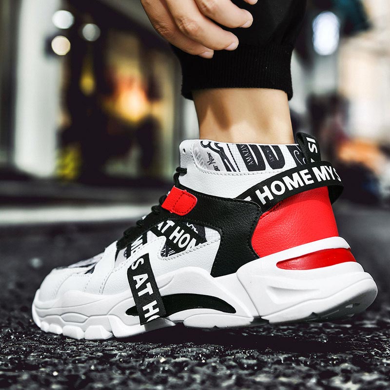Large Size High Top Chunky Man - Street Fashion Online Shopping ulasan dan harga