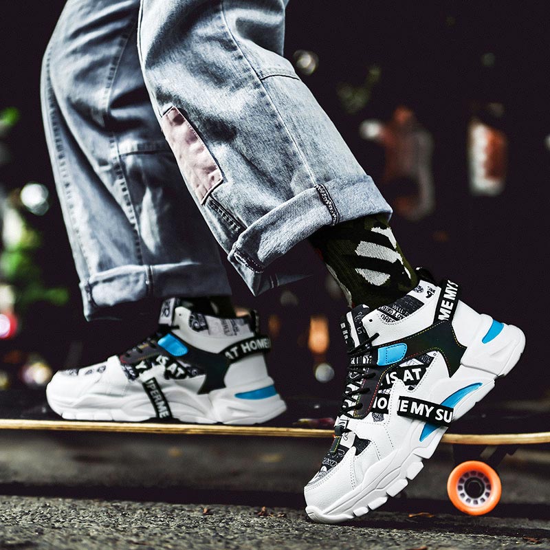 Large Size High Top Chunky Man - Street Fashion Online Shopping ulasan dan harga