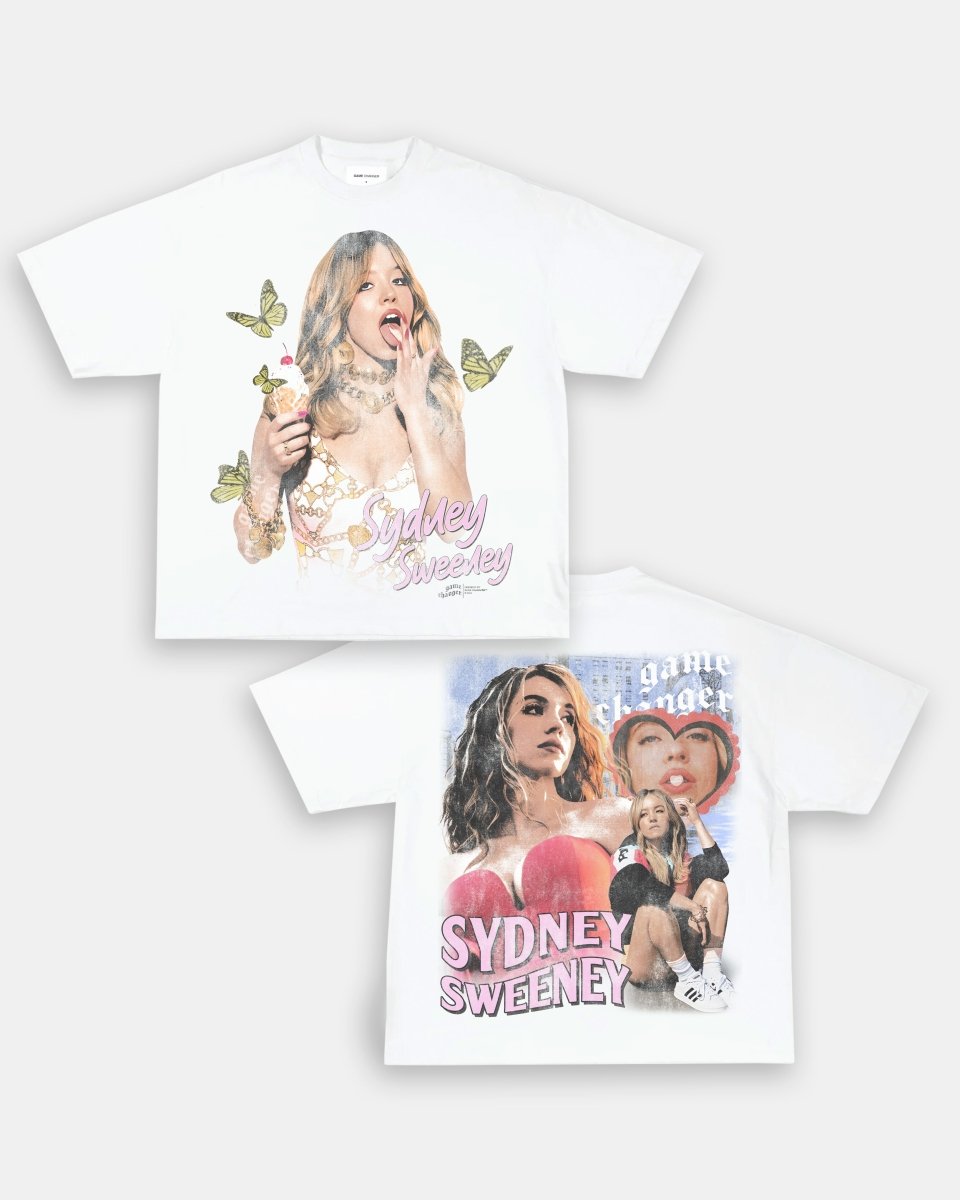 SYDNEY SWEENEY Print T-Shirts  - Street Fashion Sydney ulasan dan harga