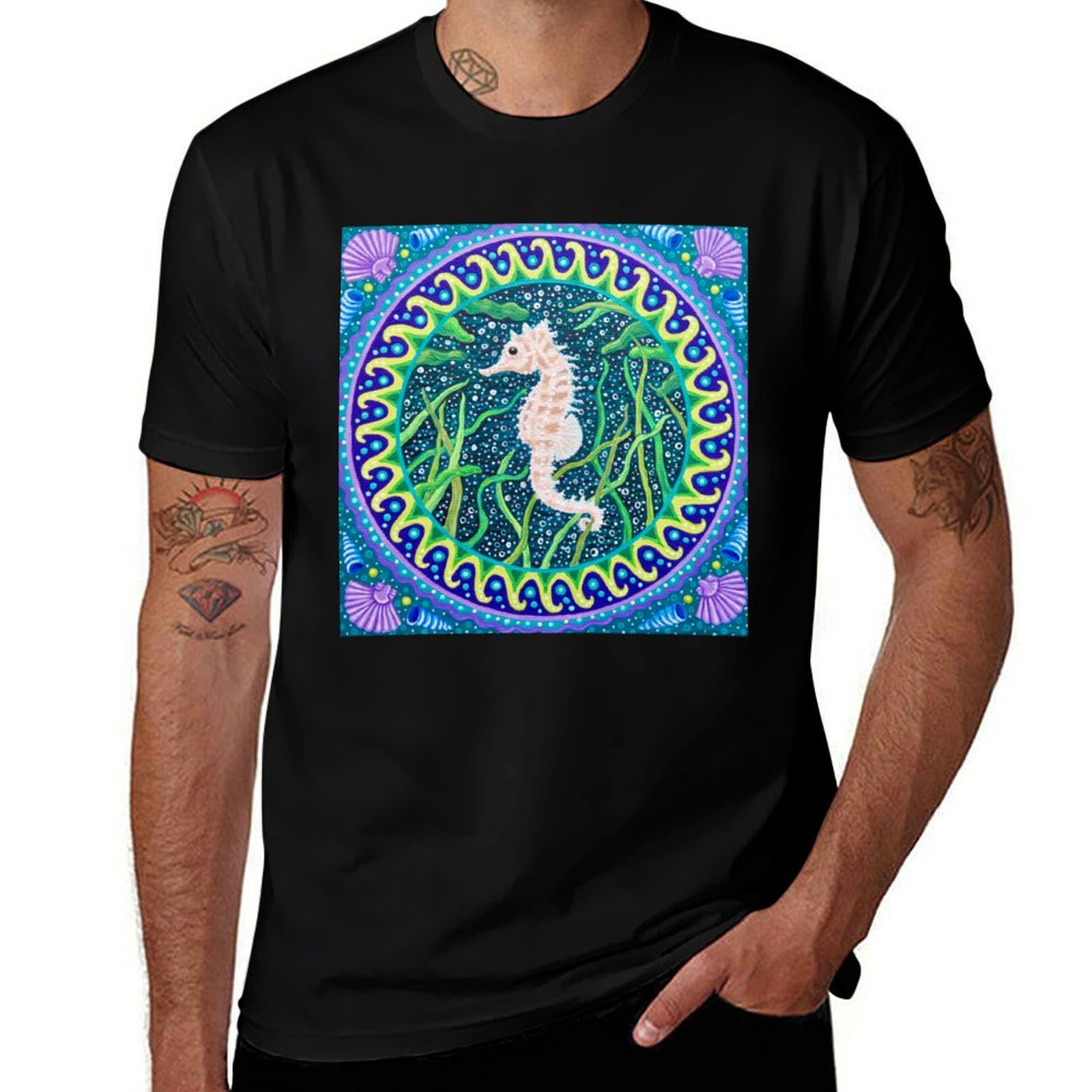 Sydney Seahorse T-Shirt Street - Street Fashion Sydney ulasan dan harga
