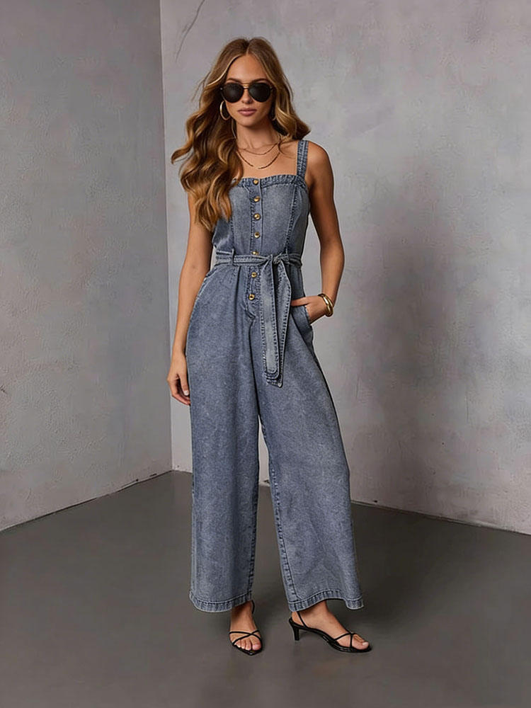 Summer Vintage Women Denim Jum - Street Fashion Jeans Women ulasan dan harga