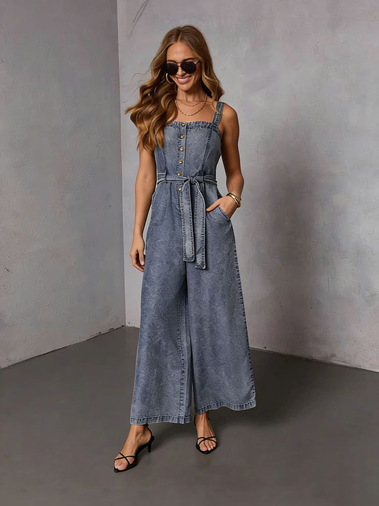 Summer Vintage Women Denim Jum - Street Fashion Jeans Women ulasan dan harga
