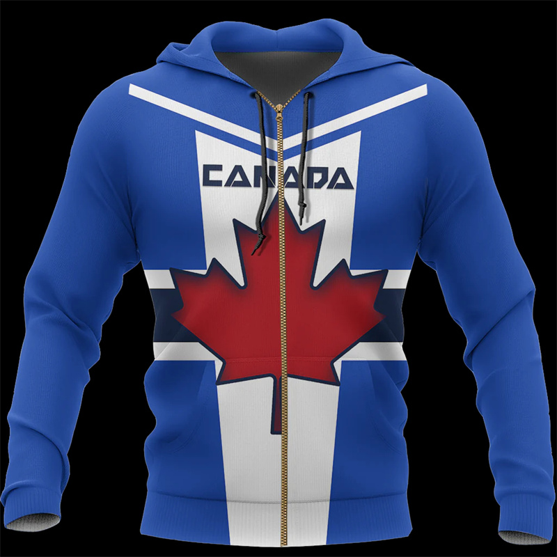 Canada 3d All Over Printed Map - Street Fashion Canada ulasan dan harga
