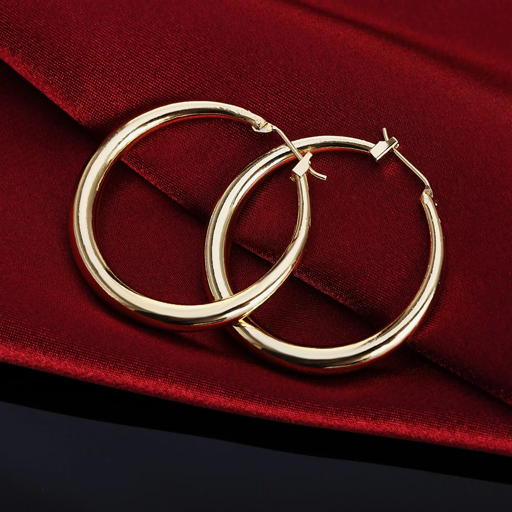 Hot Luxury 925 Sterling Silver - Street Fashion Earrings ulasan dan harga