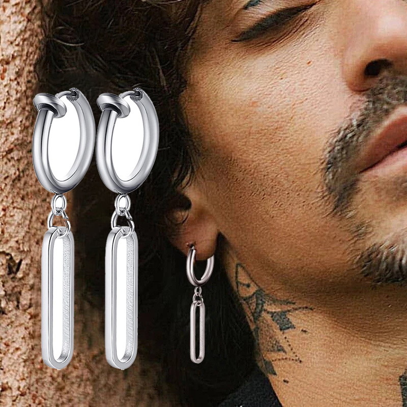 Fashion Stainless Steel Blade  - Street Fashion Earrings ulasan dan harga
