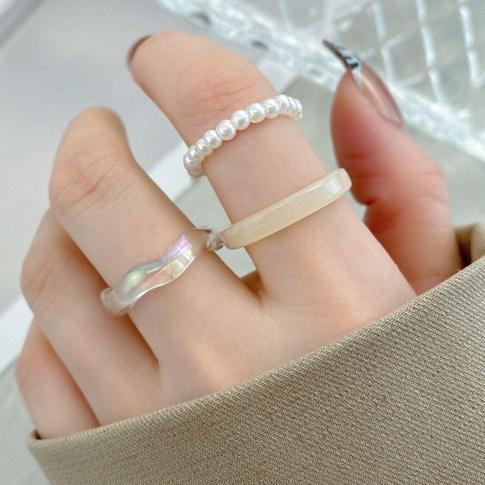 Acrylic Minimalist Accessories - Street Fashion Essentials ulasan dan harga