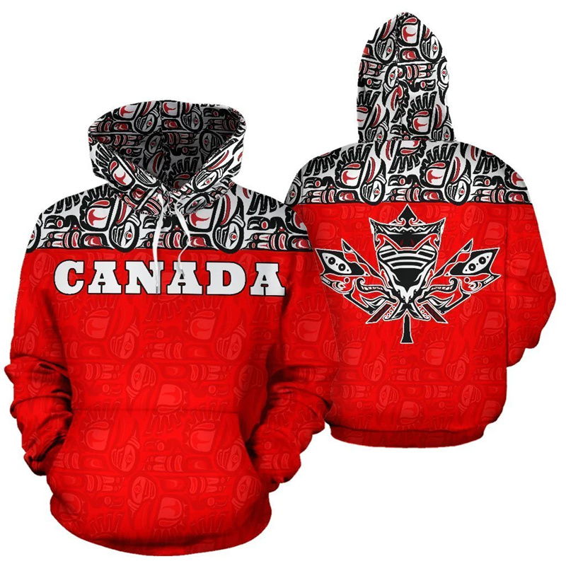 Canada Flag Always In Me 3d Pr - Street Fashion Canada ulasan dan harga