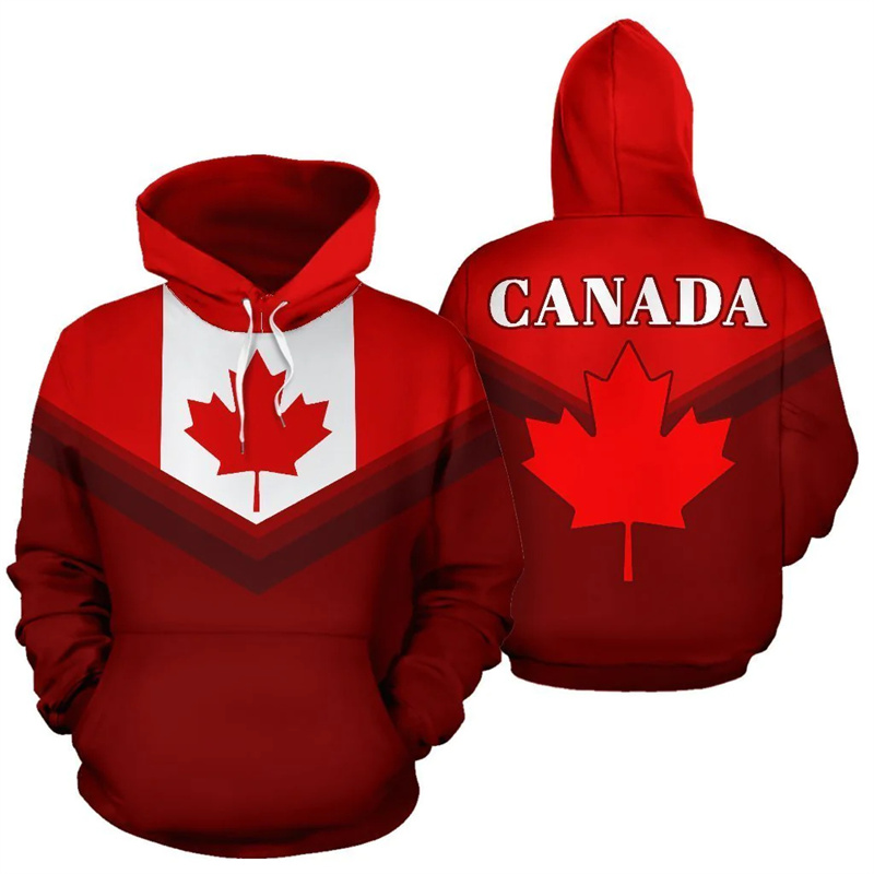 Canada Flag Always In Me 3d Pr - Street Fashion Canada ulasan dan harga