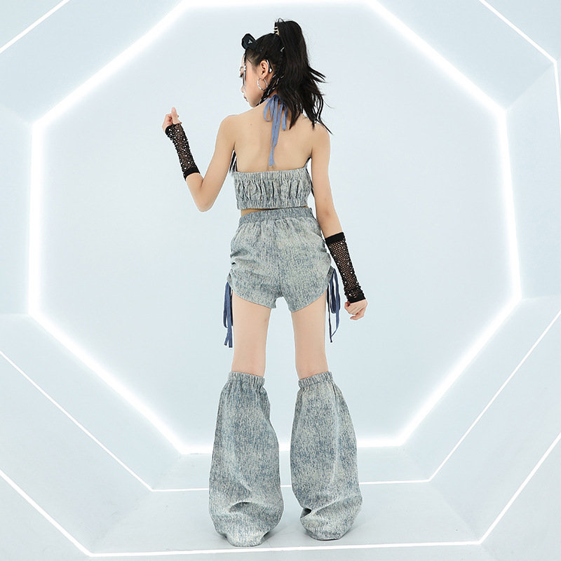 Cool Girl Hip Hop Jeans Tops F - Street Fashion Jeans Women ulasan dan harga