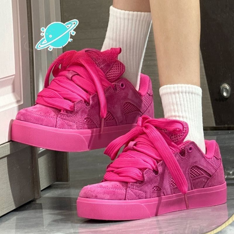 New Womens Chunky Sneakers Tre - Street Fashion Trends ulasan dan harga
