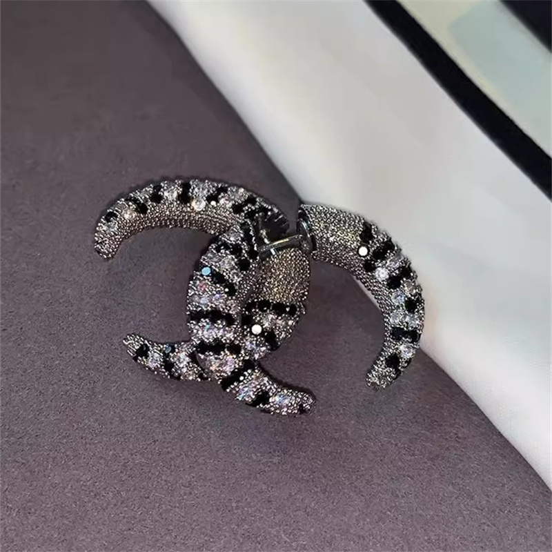 Vintage Front Rear Zircon Horn - Street Fashion Earrings ulasan dan harga