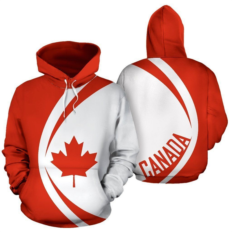 Canada Hoodie Maple Leaf 3d Pr - Street Fashion Canada ulasan dan harga