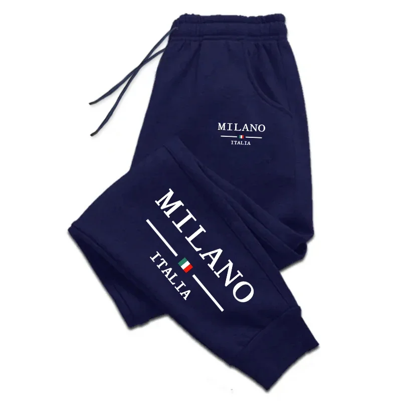 Milan Printed Mens Sweatpants  - Street Fashion Of Milan ulasan dan harga