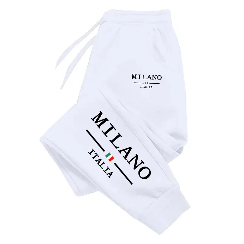 Milan Printed Mens Sweatpants  - Street Fashion Of Milan ulasan dan harga