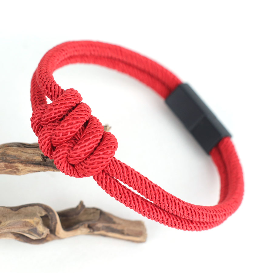 Stylish Men Rope Bracelet High - Street Fashion Of Milan ulasan dan harga