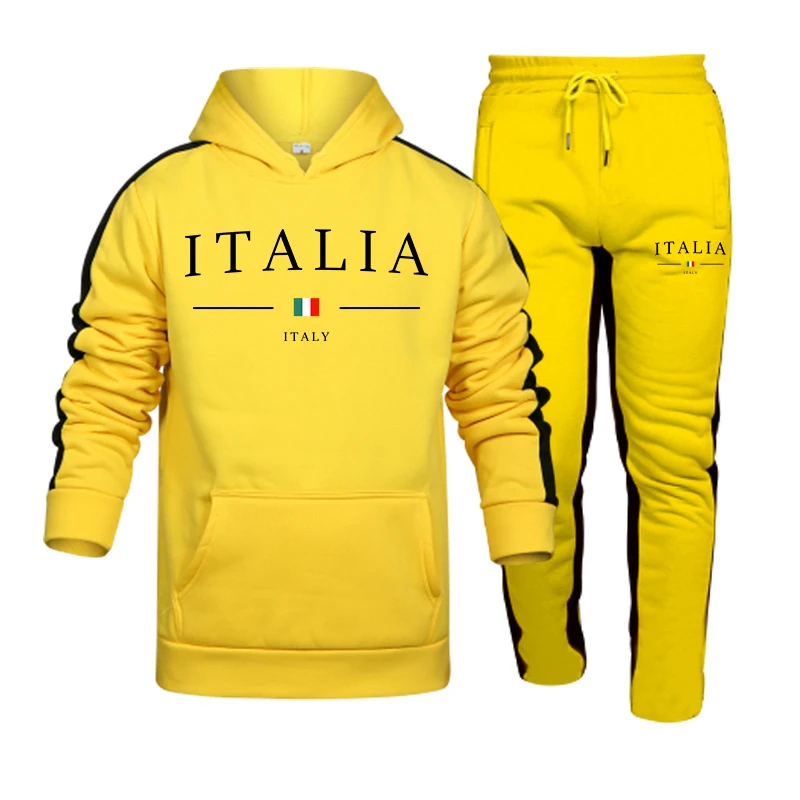 Men's Tracksuit 2 Pcs Sets Fas - Street Fashion China ulasan dan harga