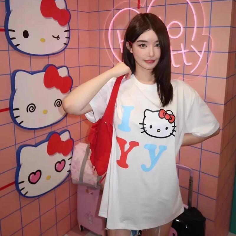 Short-Sleeved Sanrio Summer Pu - Street For Fashion ulasan dan harga