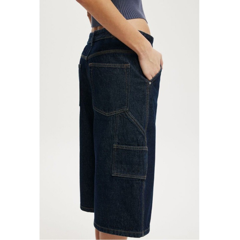 Plus Size Women's Loose Wide L - Street Fashion Jeans Women ulasan dan harga