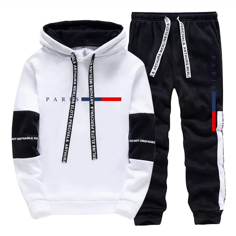 Men's Set/Hoodie/Pants Paris F - Street Fashion China ulasan dan harga