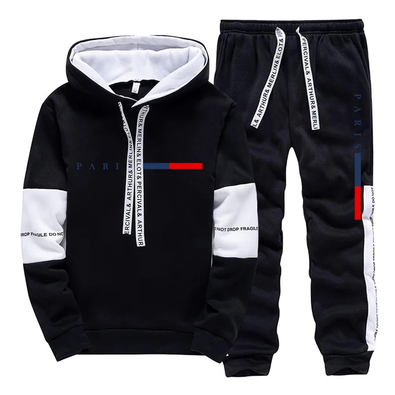 Men's Set/Hoodie/Pants Paris F - Street Fashion China ulasan dan harga