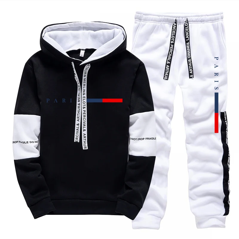 Men's Set/Hoodie/Pants Paris F - Street Fashion China ulasan dan harga