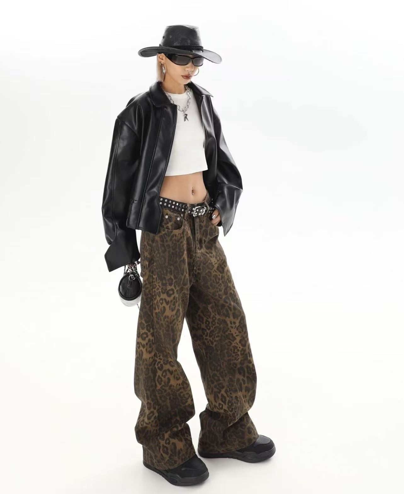 Korean Harajuku retro QICHE me - Street Fashion Jeans Women ulasan dan harga