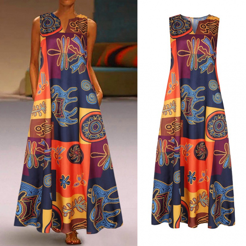 Elegant Maxi Dresses Womens Su - Parade Fashion Street ulasan dan harga