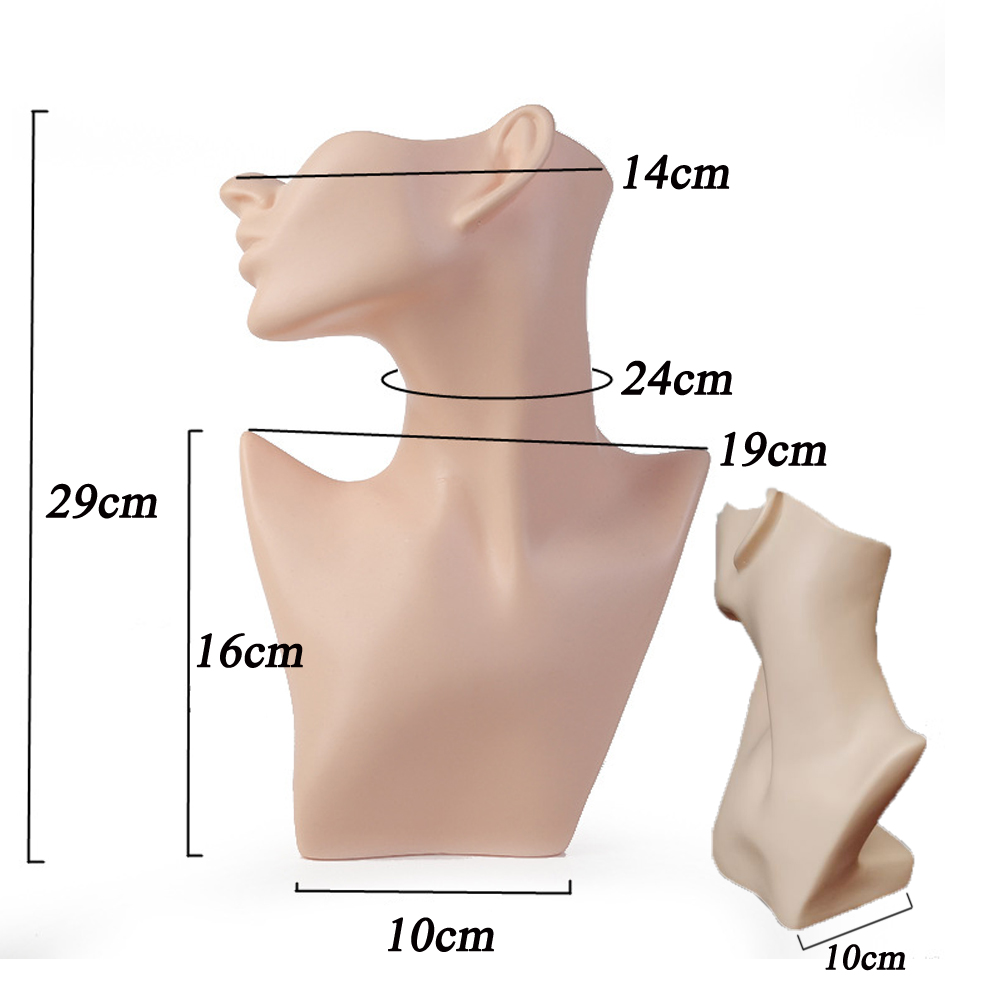 Fashion Plastic Mannequin Head - Street Fashion Earrings ulasan dan harga