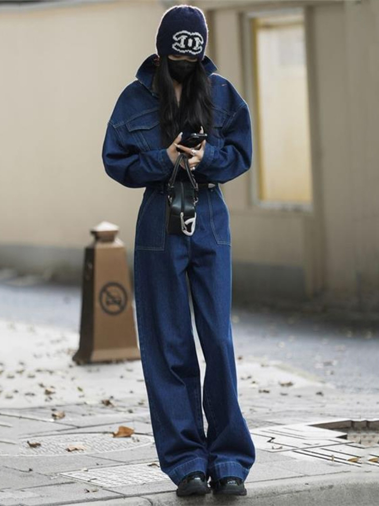 Street Denim Jeans Jumpsuit fo - Street Fashion Jeans Women ulasan dan harga